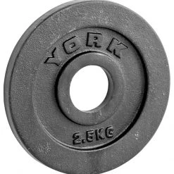 York Fitness York 2" Cast Iron Hammertone Olympic Plates