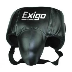 Exigo Pro Groin /Abdominal Guard, Red/Black - S/M