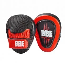 BBE Boxing BBE CLUB Leather Curved Hook & Jab Pads