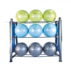 Physical Company 9 BOSU / Stability Ball & Gym Mat Storage Rack (Empty)