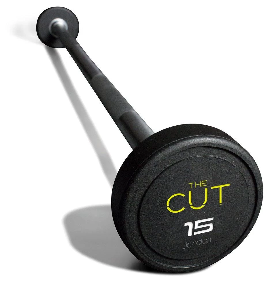 Jordan Custom Branded Urethane Barbell Set (Straight Or Curl Bars)