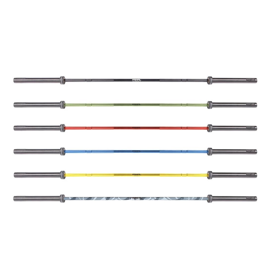 Primal Strength Ceramic Coated "It's Heavy" Dual Olympic 8 Needle Bar