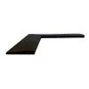 GymGear 20mm Black Rubber Corner Ramped Edge (40/55cm X 15cm)