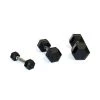 Strength GymGear 1 - 10kg Rubber Hex Dumbbell Set (10 Pairs In 1kg Increments)
