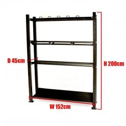 GymGear 2M Modular Storage Rack Strength