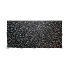 Strength GymGear 30mm Black Rubber Tile (1m X 0.5m)