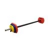 GymGear Studio Barbell Set (1 X Bar & Spring Collars + 2 X 5kg, 2.5kg & 1.25kg Plates)