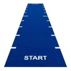 GymGear 15m X 1.5m Sprint Track In Blue (inc Line Markings + Start & Finish) Flooring