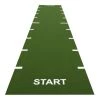 GymGear 10m X 1.5m Sprint Track In Dark Green (inc Line Markings + Start & Finish) Flooring