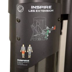 Inspire Fitness Dual Station Leg Extension/Leg Curl Strength