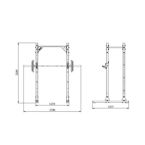 Jordan Ultimate Strength Half Rack