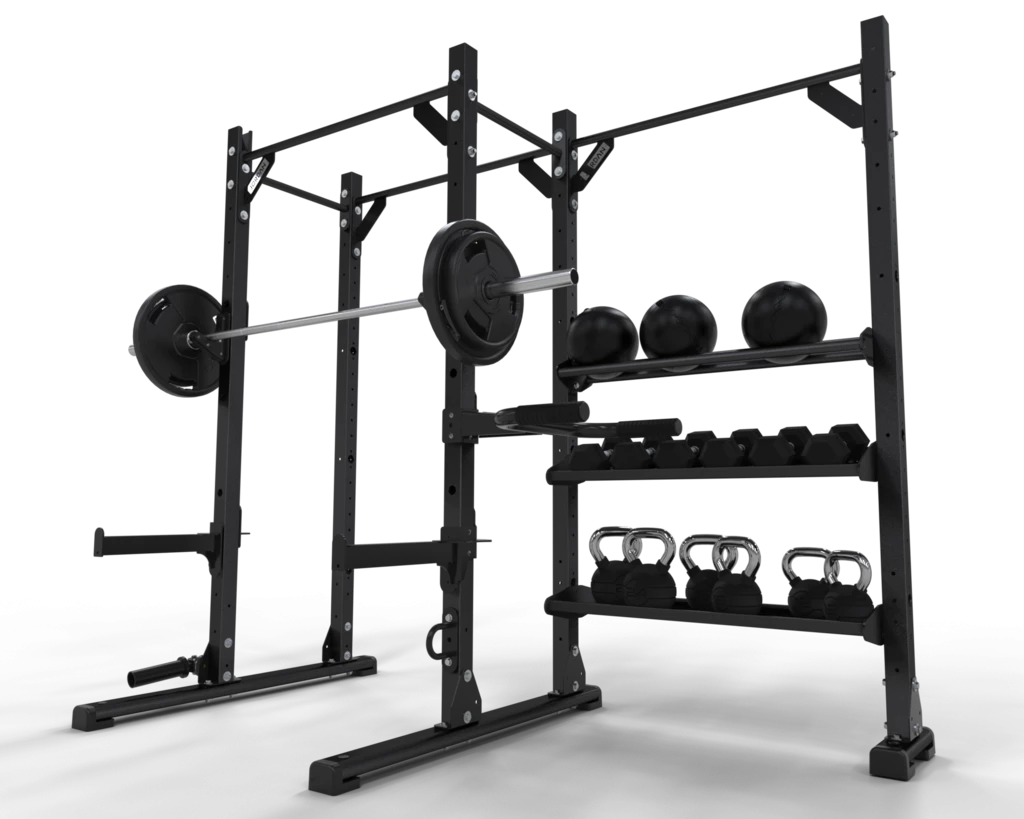 Jordan Ultimate Strength Half Rack With Functional Storage