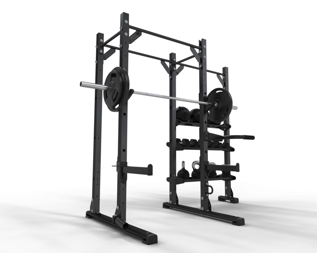 Jordan Ultimate Strength Half Rack With Functional Storage