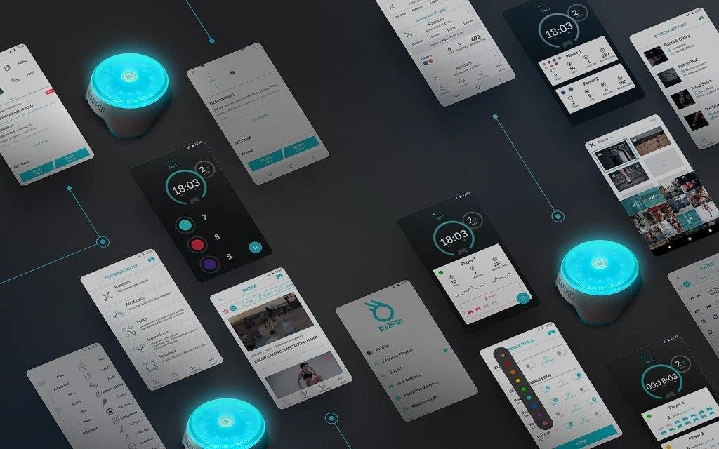 Blazepod Trainer Kit - Deluxe Bundle Studio