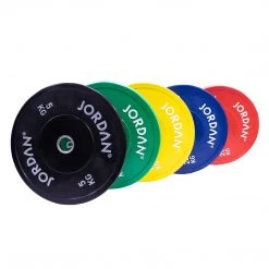 Jordan HG Coloured Rubber Bumper Plates Strength