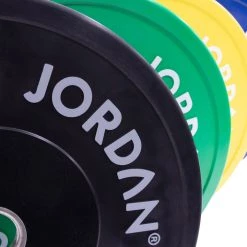 Jordan HG Coloured Rubber Bumper Plates Strength