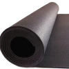 Jordan Rubber Roll Flooring - 8mm Black With Coloured Fleck Rubber Roll - 1.25M X 8M (10Sqm)