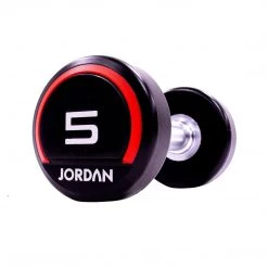 Jordan Premium Urethane Dumbbell Set 2.5-62.5kg With Racks