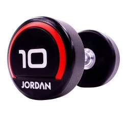Jordan Premium Urethane Dumbbell Set 2.5-62.5kg With Racks