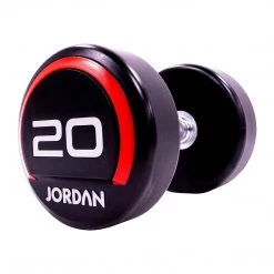 Jordan Premium Urethane Dumbbell Set 2.5-62.5kg With Racks