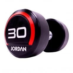 Jordan Premium Urethane Dumbbell Set 2.5-62.5kg With Racks