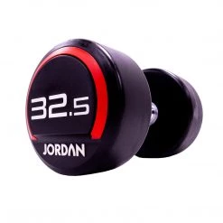 Jordan Premium Urethane Dumbbell Set 2.5-62.5kg With Racks