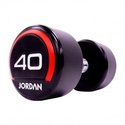 Jordan Premium Urethane Dumbbell Set 2.5-62.5kg With Racks