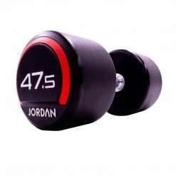 Jordan Premium Urethane Dumbbell Set 2.5-62.5kg With Racks