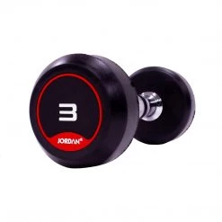Strength Jordan Classic Rubber Dumbbells - Pairs