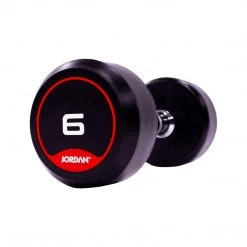 Strength Jordan Classic Rubber Dumbbells - Pairs