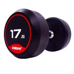 Strength Jordan Classic Rubber Dumbbell Set 27.5kg-37.5kg