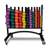 Jordan Ignite Studio Dumbbells & Rack 42 Pairs 0.5-5Kg