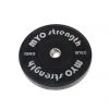 Bumper Discs MYO Strength Olympic Solid Rubber Black Bumper Plates