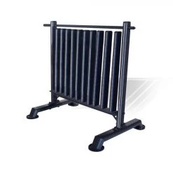 Physical Company Neo-Hex Dumbbells And Storage Rack Rubber Hex Dumbbells