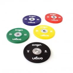 Origin Olympic Colour Urethane Bumper Plates (up To 25kg) Strength