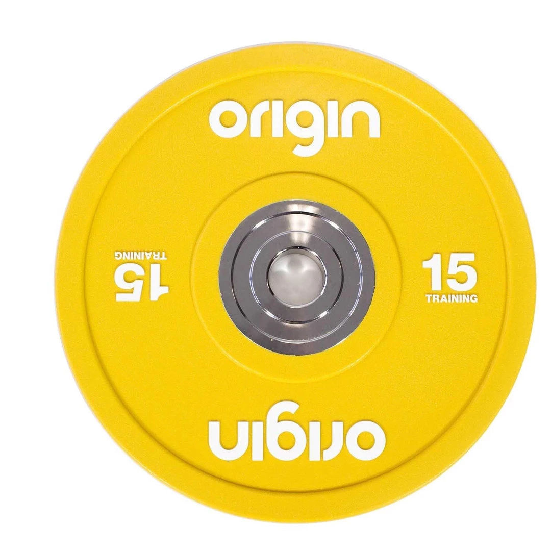 Origin Olympic Colour Urethane Bumper Plates (up To 25kg) Strength
