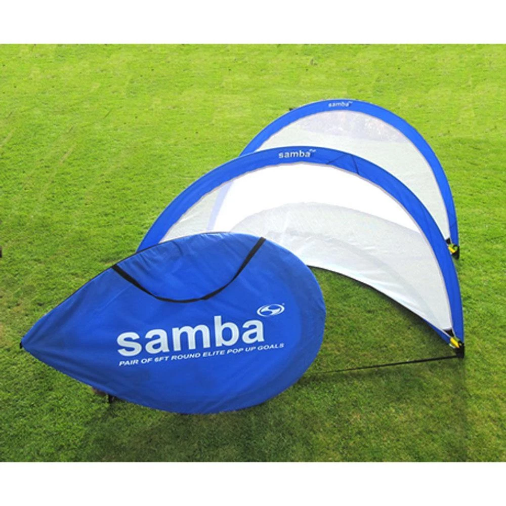 Leisure Samba Elite Pop Up Football Goal 6ft - 1 PAIR