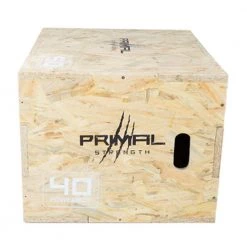 Primal Strength Rebel Wooden Plyo Box Functional Training