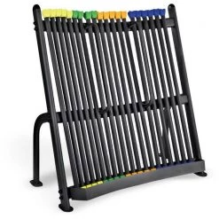 Physical Company Upright Strength Bar Rack With 30 Strength Bars