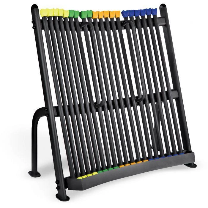 Physical Company Upright Strength Bar Rack With 30 Strength Bars