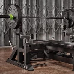 Primal Strength Adjustable Olympic Bench With Spotter & Platform