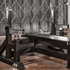 Primal Strength Adjustable Olympic Bench With Spotter & Platform