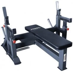 Primal Strength Adjustable Olympic Bench With Spotter & Platform