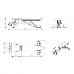 Primal Strength Multi Adjustable Bench With Foot Support