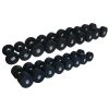 Primal Strength Premium Rubber Nero Dumbbells 27.5kg-50kg