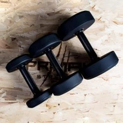 Primal Strength Urethane Dumbbell Set 52.5-70kg (8 Pairs)