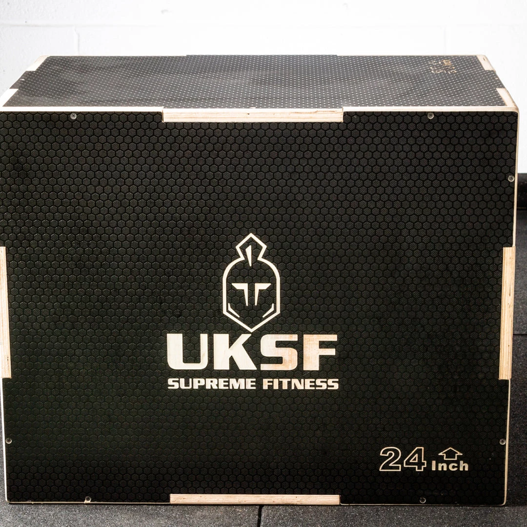 UKSF Multi-Size Plyometric Box Anti-Slip Finish