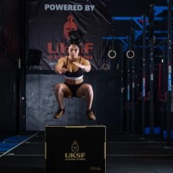 UKSF Multi-Size Plyometric Box Anti-Slip Finish