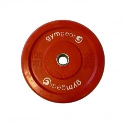 GymGear Coloured Rubber Bumper Plates