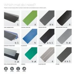 Physical Company Medium Supasoft Studio Aerobic Mats (12MM)